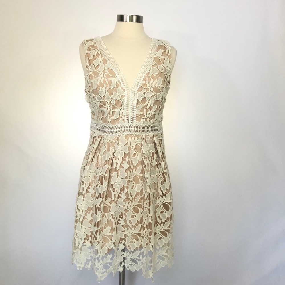 COPY - Star Crossed Lovers Princess Pristine Lace Dress L